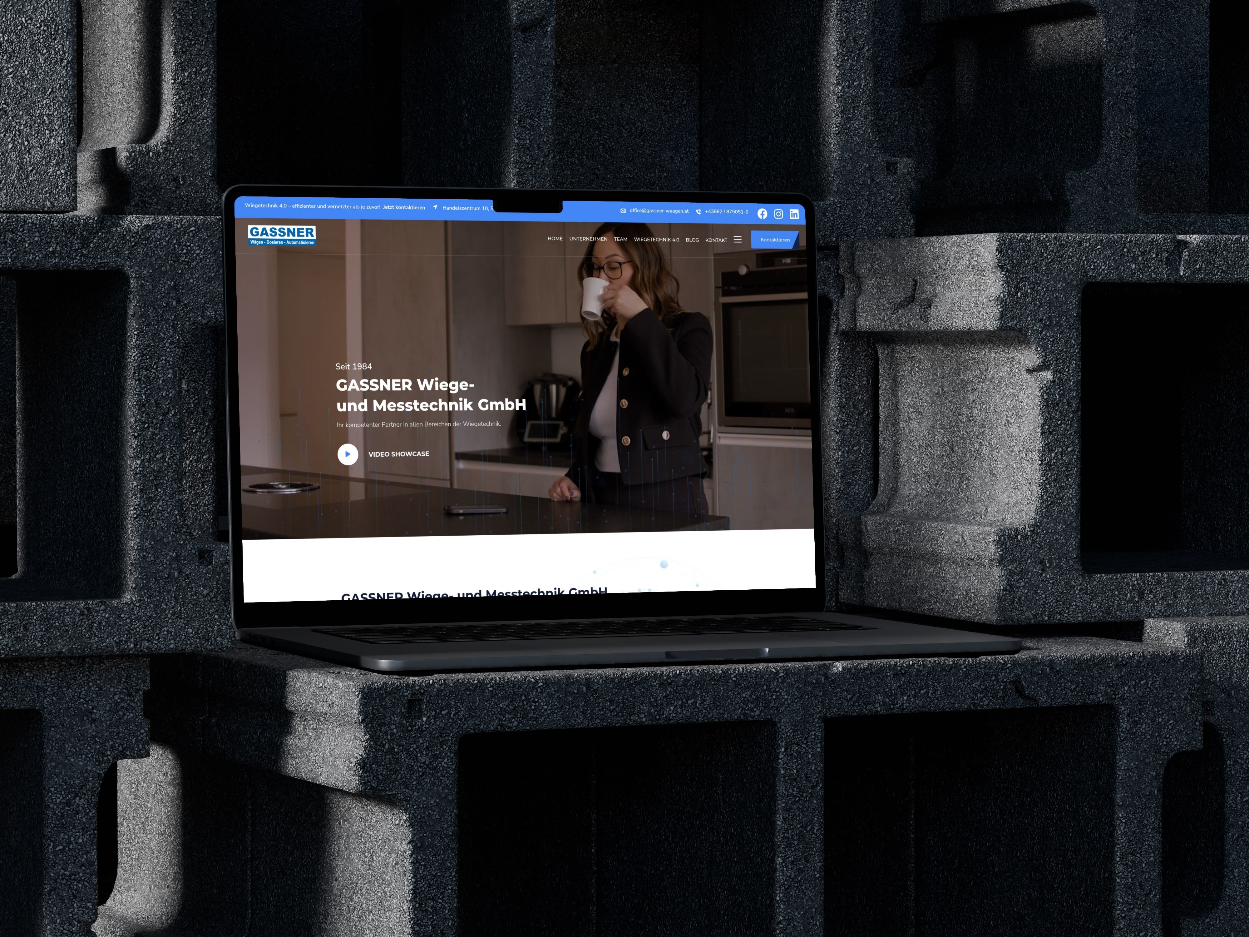 Gassner Waagen Website